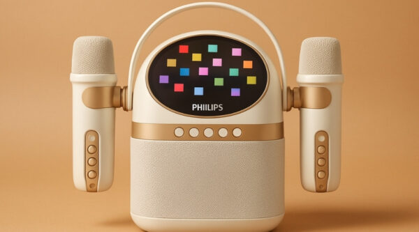 Philips Karaoke Speaker Speaker and Microphone Set TAS2508