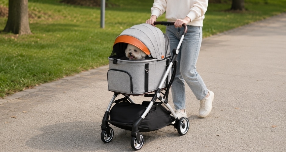 3 – Bello WM01 Pet Stroller