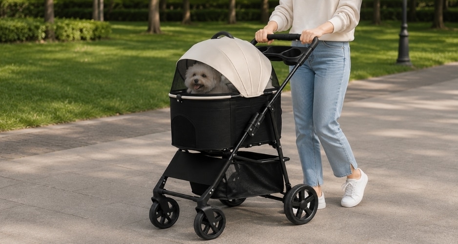 5 – Bello SP02FD Pet Stroller